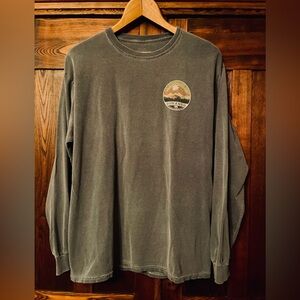 Women’s Size Large Long Sleeve Gray Colorado T-Shirt
